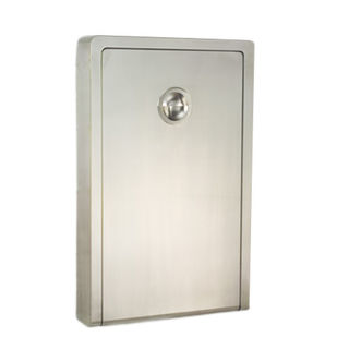 Surface Mount Stainless Steel Vertical Baby Changing Station