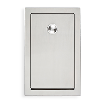 Recessed Stainless Steel Vertical Baby Changing Station