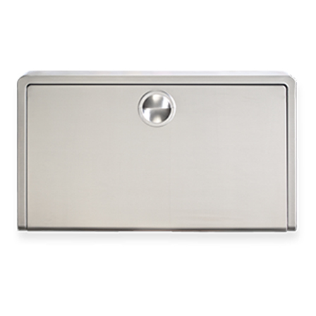 Surface Mount Stainless Steel Horizontal Baby Changing Station